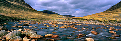 Scotland River Etive Rocky